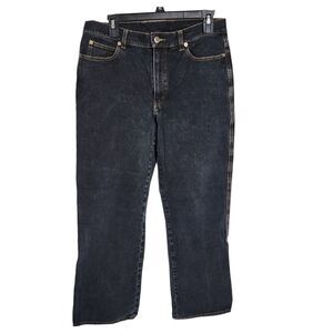 Denim & Co Womens Jeans Size 12 Modern Waist Crosstretch Denim Bootcut A07556